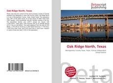 Borítókép a  Oak Ridge North, Texas - hoz