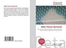 Borítókép a  Abū l-Hasan Banīsadr - hoz