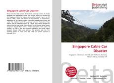 Bookcover of Singapore Cable Car Disaster