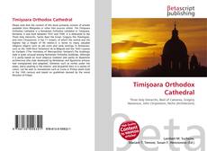 Bookcover of Timişoara Orthodox Cathedral