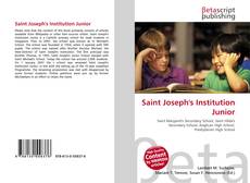 Обложка Saint Joseph's Institution Junior