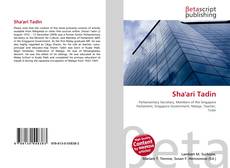 Sha'ari Tadin kitap kapağı