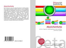 Abzeichenfarbe的封面