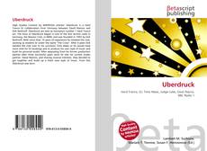 Couverture de Uberdruck