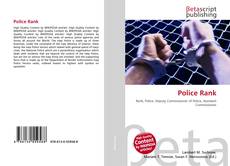 Buchcover von Police Rank
