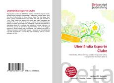 Capa do livro de Uberlândia Esporte Clube 