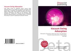 Capa do livro de Vacuum Swing Adsorption 