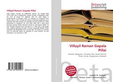 Couverture de Villayil Raman Gopala Pillai