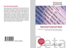 Buchcover von Nominal Interest Rate