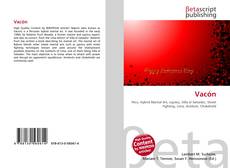 Buchcover von Vacón