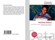 Buchcover von Teochew Dialect