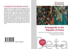 Buchcover von Propaganda in the Republic of China