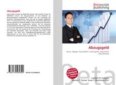 Couverture de Abzugsgeld