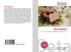 Thai Express kitap kapağı