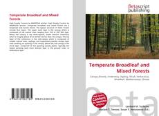 Capa do livro de Temperate Broadleaf and Mixed Forests 