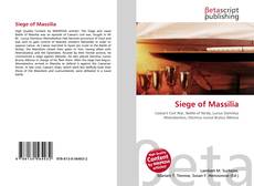 Capa do livro de Siege of Massilia 