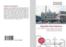 Capa do livro de Republic Day Pakistan 