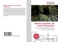 Capa do livro de William Cavendish, 4th Duke of Devonshire 