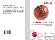 Capa do livro de Singapore Cricket Club 