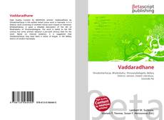 Buchcover von Vaddaradhane