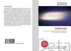 Buchcover von Taihō Code