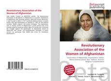 Capa do livro de Revolutionary Association of the Women of Afghanistan 