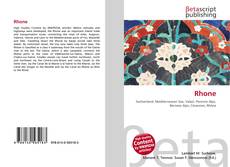 Buchcover von Rhone