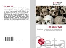 Capa do livro de Ten Years' War 