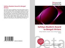 Capa do livro de Sahitya Akademi Award to Bengali Writers 