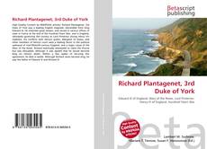 Buchcover von Richard Plantagenet, 3rd Duke of York