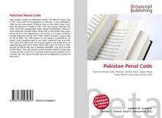 Couverture de Pakistan Penal Code