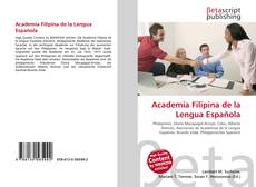 Couverture de Academia Filipina de la Lengua Española