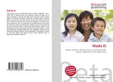Bookcover of Wada Ei