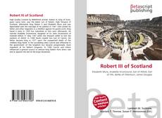 Couverture de Robert III of Scotland