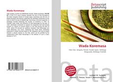 Wada Koremasa的封面