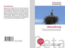 Capa do livro de Abwanderung 
