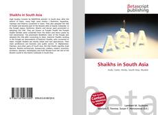 Couverture de Shaikhs in South Asia
