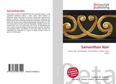 Copertina di Samanthan Nair