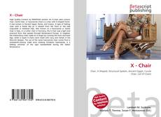 Copertina di X - Chair