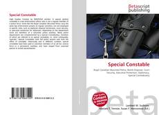 Couverture de Special Constable