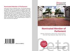 Couverture de Nominated Member of Parliament