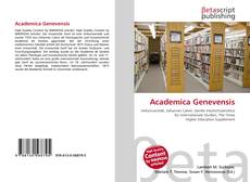 Portada del libro de Academica Genevensis