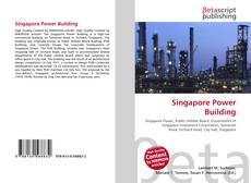 Capa do livro de Singapore Power Building 