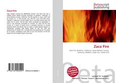 Copertina di Zaca Fire