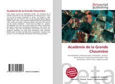 Buchcover von Académie de la Grande Chaumière