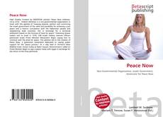 Couverture de Peace Now