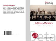 Copertina di Vohimasy, Manakara