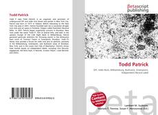 Copertina di Todd Patrick