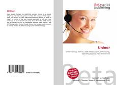 Couverture de Uninor