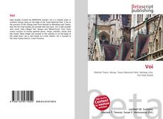 Couverture de Voi